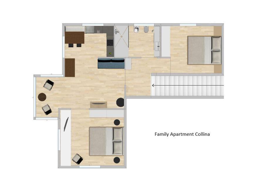 Apartment Cesa Collina Ortisei Esterno foto